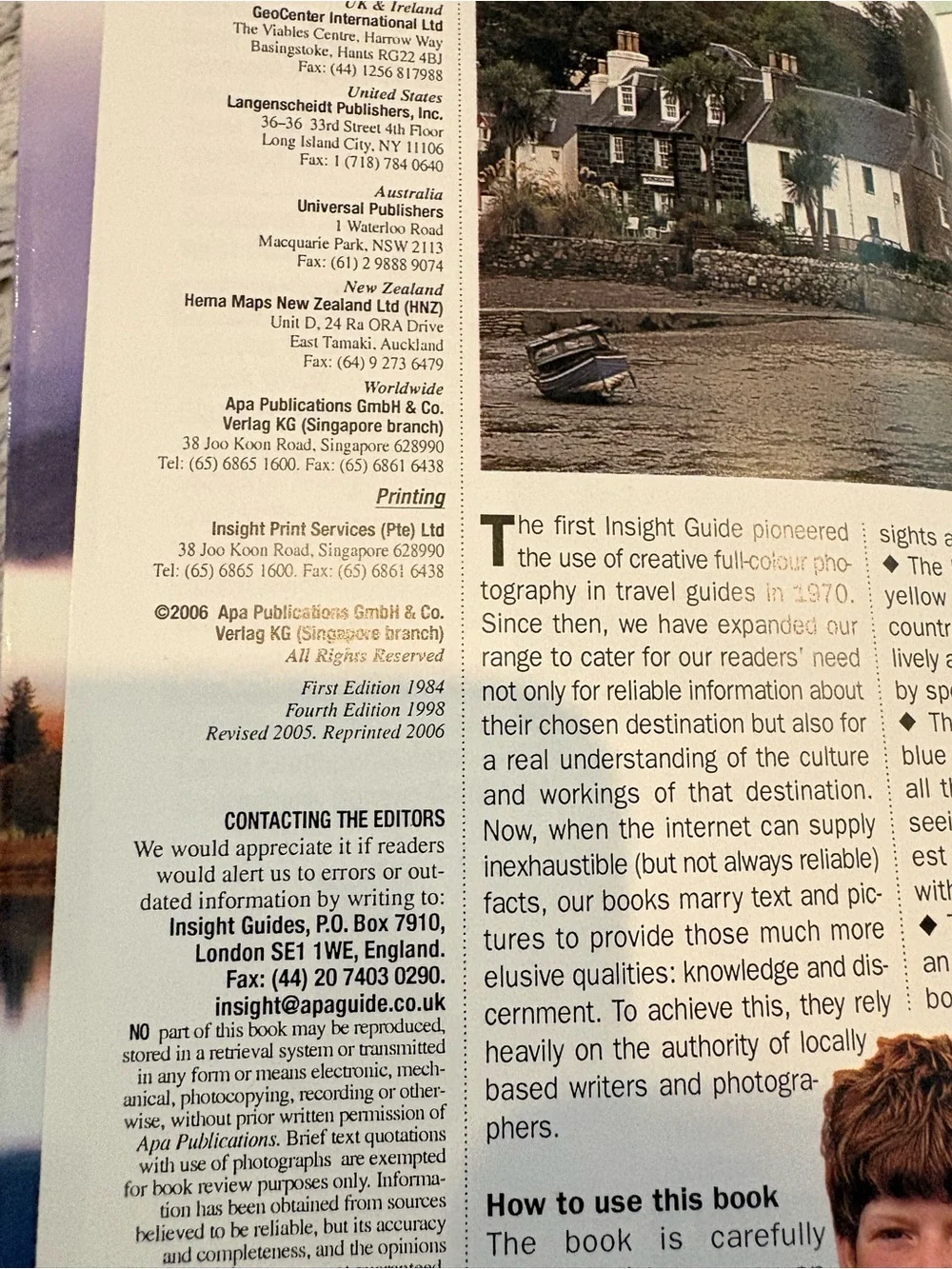 Insight Guides Scotland Travel Book Discovery Channel Vintage Edition Paperback